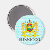 モロッコの紋章 マグネット (正面/裏面)