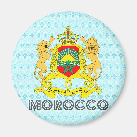 モロッコの紋章 マグネット (正面)