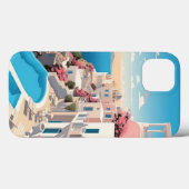 モロッコの美しい絵を描市の電話ケース Case-Mate iPhoneケース (裏面 (横))