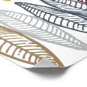 モロッコの羽 ポスター (角)