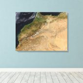 モロッコの衛星放送 キャンバスプリント (インサイチュ (ウッドフロア))