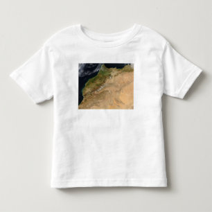 モロッコの衛星眺め トドラーTシャツ