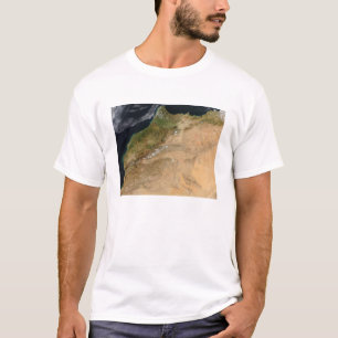 モロッコの衛星眺め Tシャツ