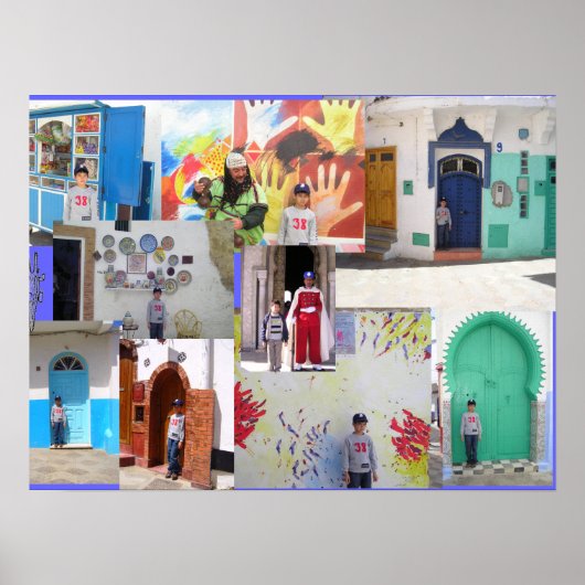 モロッコの迷路 ポスター (正面)