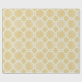 モロッコの金ゴールドの包装紙 ラッピングペーパー (フラット)