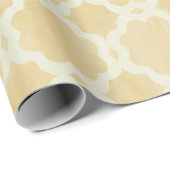 モロッコの金ゴールドの包装紙 ラッピングペーパー (ロールコーナー)