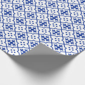 モロッコの青 ラッピングペーパー (角)