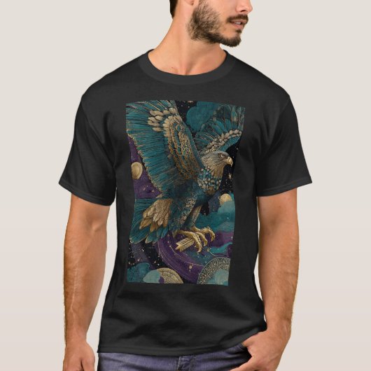 モロッコの鷲のZellige Tシャツ (正面)