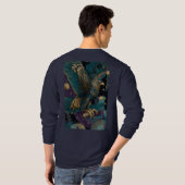 モロッコの鷲のZellige Tシャツ (裏面フル)