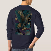 モロッコの鷲のZellige Tシャツ (裏面)