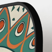 モロッコの ピックルボールラケット (左詳細)