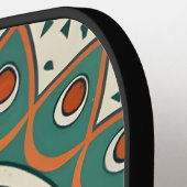 モロッコの ピックルボールラケット (左詳細)