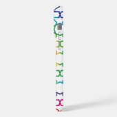 モロッコのZelligeパターンアート (Zelij) iPhoneケース (左側面)