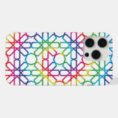 モロッコのZelligeパターンアート (Zelij) iPhoneケース (裏面横)