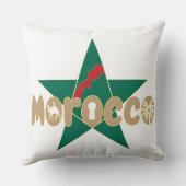 モロッコはアイデンティティであり、プライドとともに受け継がれる クッション (裏面)
