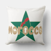 モロッコはアイデンティティであり、プライドとともに受け継がれる クッション (正面)