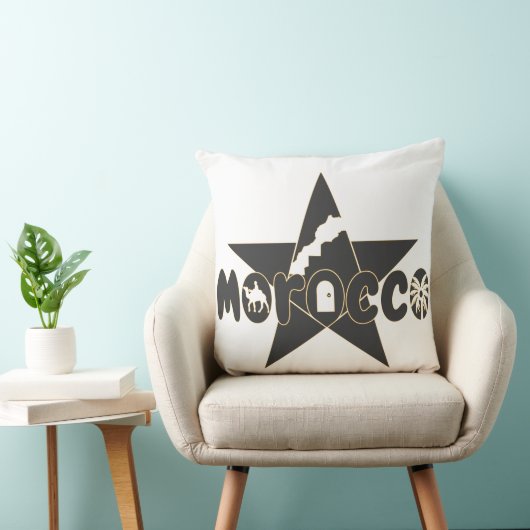 モロッコは一つの国ではなく、私たちのプライドだ クッション (椅子)