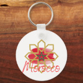 モロッコアドベンチャーキーチェーン キーホルダー (正面)