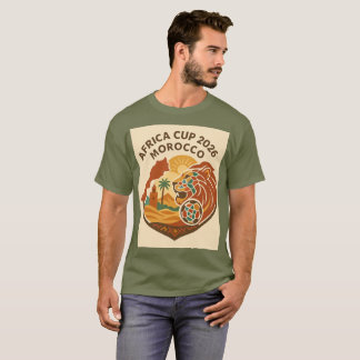 モロッコアフリカカップ2026 Tシャツ