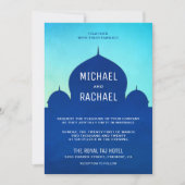 モロッコアラビア結婚ンナイツ 招待状 (正面)