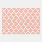 モロッコアラベスクスタイルプリント ラッピングペーパーシート (正面2)