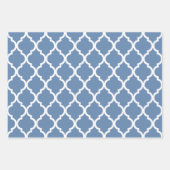 モロッコアラベスクスタイルプリント ラッピングペーパーシート (正面)