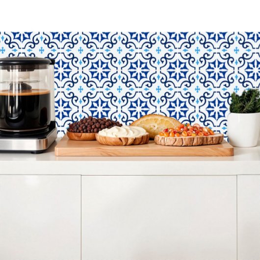 モロッコインスパイアーブルー地中海のタイル タイル