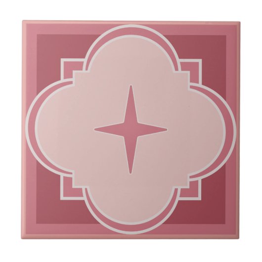 モロッコインスパイア陶瓦 タイル (正面)