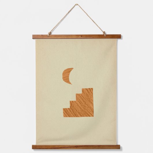 モロッコインスパイア 吊り下げ型タペストリー (正面)