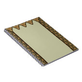 モロッコエレガントデザイン ノートブック (右側)