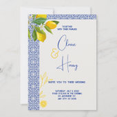 モロッコエレガント結婚式招待状オンライン 招待状 (正面)