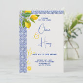 モロッコエレガント結婚式招待状オンライン 招待状 (スタンド正面)