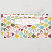 モロッコカラフルクローバー – ギフト券 (正面/裏面)