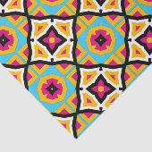 モロッコカラフルモダンモザイク幾何学模様 薄葉紙 (詳細)