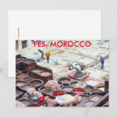 モロッコカード・フェス・タンネリー (正面/裏面)