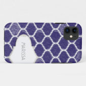 モロッコクローバートレリスアンティークグンゲダマスク Case-Mate iPhoneケース (裏面(横))