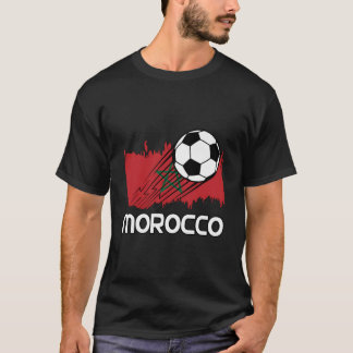 モロッコサッカーファン Tシャツ