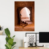 モロッコシューズアットウィンドウ ポスター (ホームオフィス)