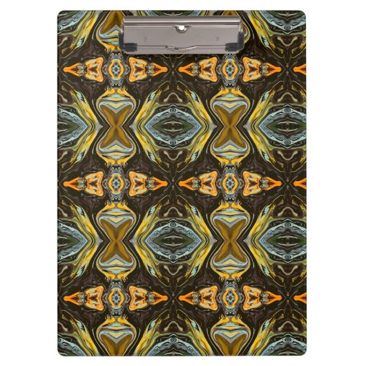 モロッコスタイル大理石で液体色 クリップボード (正面)