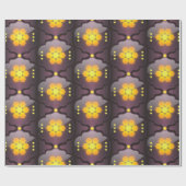 モロッコスタイル幾何学的ラッピング紙 ラッピングペーパー (フラット)