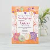 モロッコスランバーパーティの招待状 招待状 (スタンド正面)