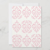 モロッコスランバーパーティの招待状 招待状 (裏面)