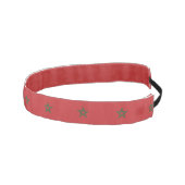 モロッコスリップまたは滑ること国旗を掲げたノンヘッドバンド アスレチックヘッドバンド (右)