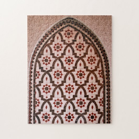 モロッコゼリジ、モザイクタイル ジグソーパズル (縦)