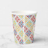 モロッコタイルのパタカラフルーン 紙コップ (右)