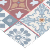 モロッコタイルカラフル テーブルクロス (アングル)