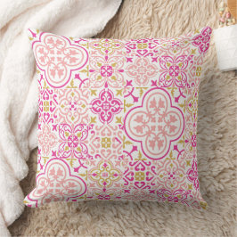 モロッコタイルパターン装飾用クッション クッション