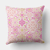 モロッコタイルパターン装飾用クッション クッション (裏面)