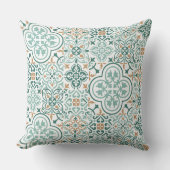 モロッコタイルパターン装飾用クッション クッション (正面)