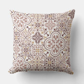 モロッコタイルパターン装飾用クッション クッション (正面)
